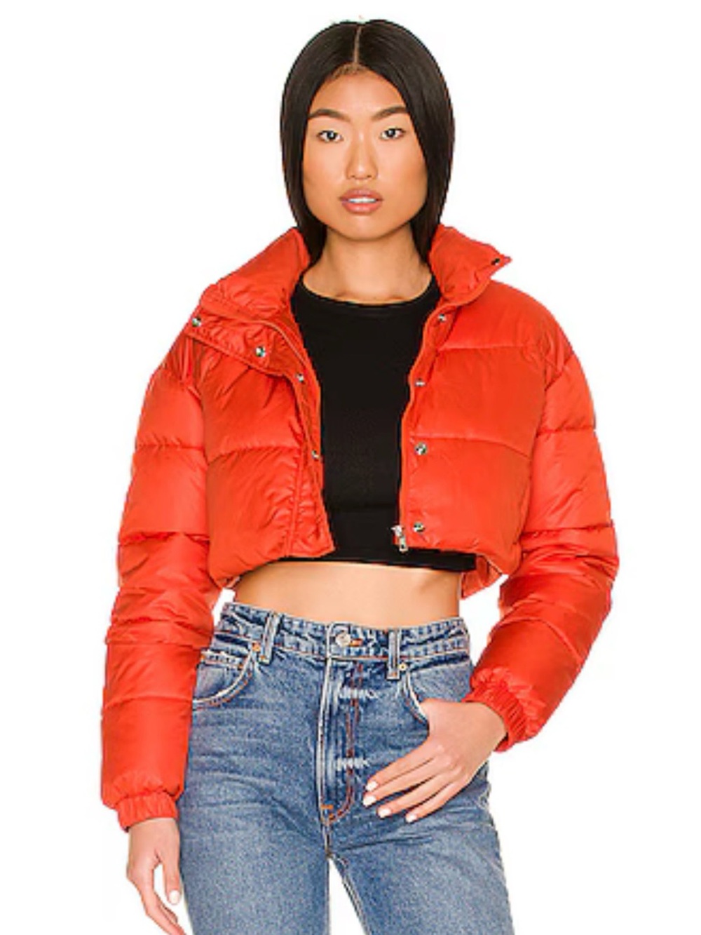 Super Cropped Puffer Jacket in Prosperity
NUBYEN